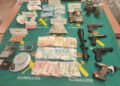 Los vecinos de Alovera destapan un supermercado de la droga un detenido con armas, 15.000 euros y cocaína rosa