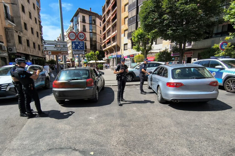 Multas en Cuenca once conductores cazados sin cinturón, ITV o silla infantil en un solo día