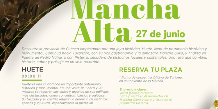 Nueva ruta gastroturística por Huete, Tarancón y Fuente de Pedro Naharro por 20 euros 1 Nueva ruta gastroturística por Huete, Tarancón y Fuente de Pedro Naharro por 20 euros