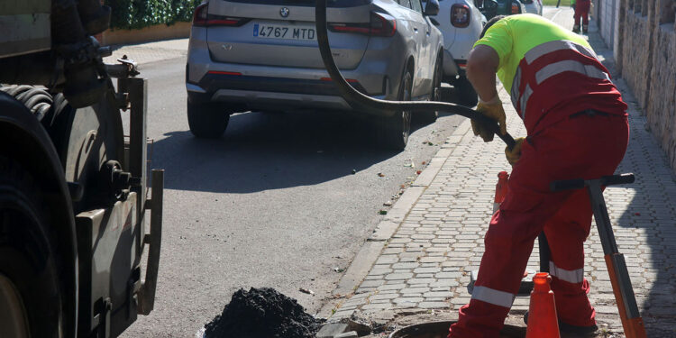 Operativo preventivo en Cabanillas del Campo para evitar inundaciones de verano barrios y calles afectadas