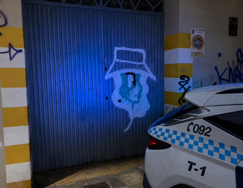 Pillado in fraganti en Ramiro de Maeztu: la cuantiosa multa a la que se enfrenta por hacer grafitis en Cuenca 2 Pillado in fraganti en Ramiro de Maeztu la cuantiosa multa a la que se enfrenta por hacer grafitis en Cuenca