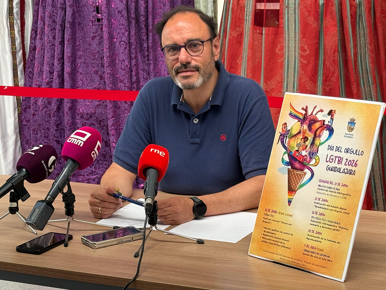 Poesía en el Tyce, cine y luces en el Arriaca: así será el Orgullo 2026 en Guadalajara 2 Poesía en el Tyce, cine y luces en el Arriaca así será el Orgullo 2026 en Guadalajara