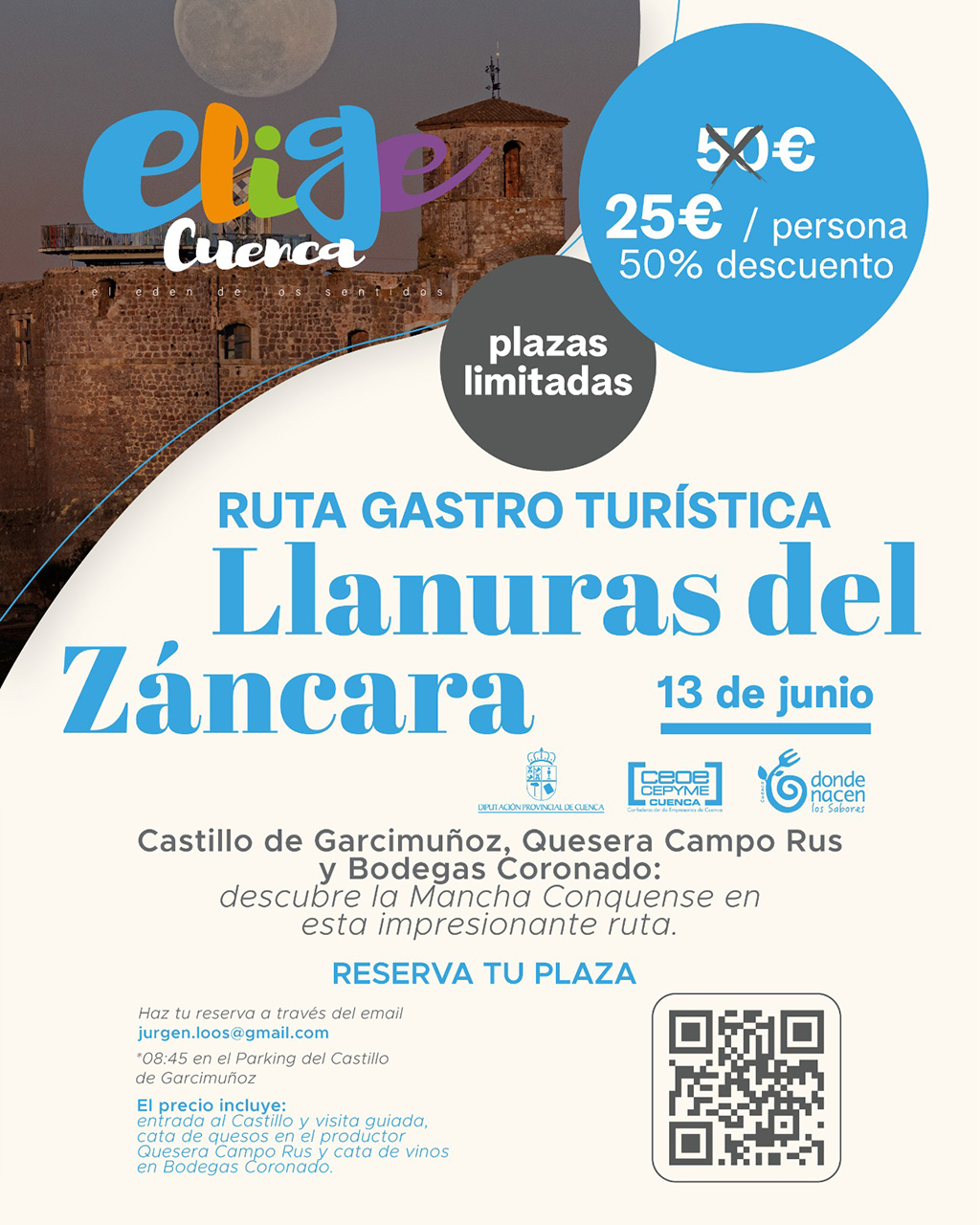 Queso, vino y el Castillo de Garcimuñoz: la nueva ruta para descubrir los secretos del Záncara 2 Queso, vino y el Castillo de Garcimuñoz la nueva ruta para descubrir los secretos del Záncara