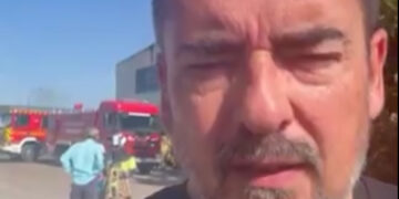 Rafa Esteban descarta la toxicidad del humo tras el nuevo incendio en la planta de Regusa