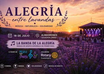 Rotary Guadalajara se suma a “Alegría entre Lavandas”, un evento solidario a beneficio de Mi Voz Por Tu Sonrisa
