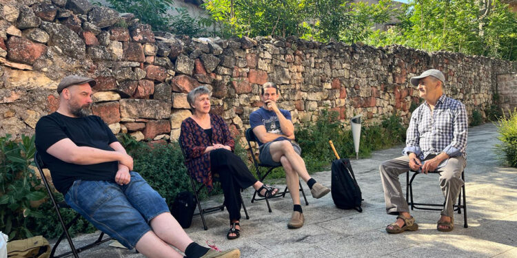 Sigüenza acoge hasta el 10 de junio una residencia artística de profesionales de la narración oral