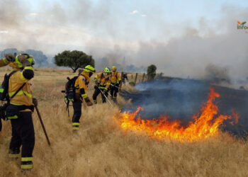Tres incendios forestales nocturnos ponen en alerta a Carrascosa de Haro, Huete y Saceda-Trasierra