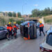 Un aparatoso accidente en la calle Orégano de Cuenca deja dos heridos y cuatro coches implicados 3 Un aparatoso accidente en la calle Orégano de Cuenca deja dos heridos y cuatro coches implicados