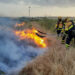 Controlado el fuego en Torrejón 3 Un aviso por humo moviliza a 37 efectivos y medios aéreos en Torrejón del Rey