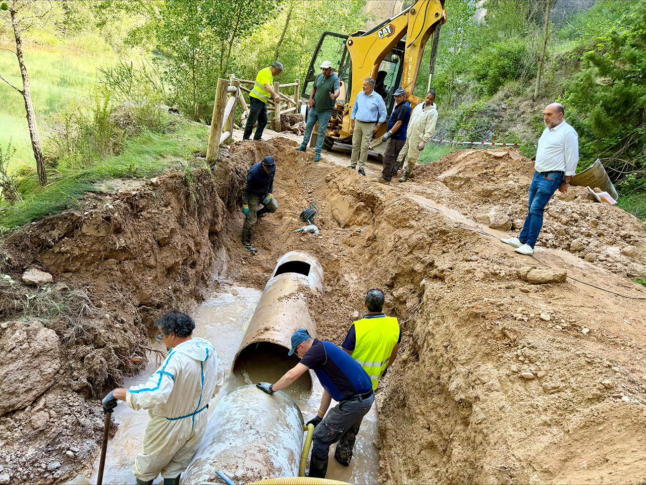 Un corte masivo de agua dejará a gran parte de Cuenca sin suministro horarios y barrios exentos