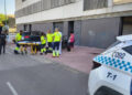 Un motorista herido tras chocar contra un coche en la céntrica calle Joaquín Turina de Cuenca