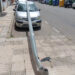 Un vehículo derriba una farola al dar marcha atrás en la calle Duque de Ahumada de Cuenca y provoca daños a terceros 3 Un vehículo derriba una farola al dar marcha atrás en la calle Duque de Ahumada de Cuenca y provoca daños a terceros