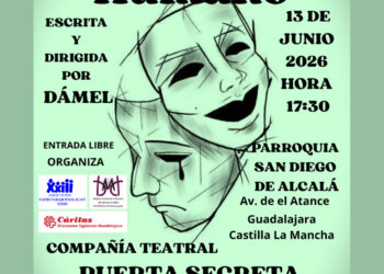 Voluntarios de Cáritas Diocesana Sigüenza-Guadalajara se unen a la representación de la comedia “ConDominio Humano” el sábado 13 de junio