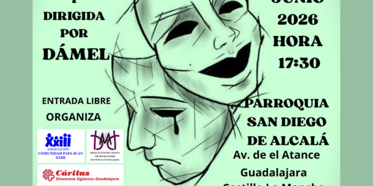 Voluntarios de Cáritas Diocesana Sigüenza-Guadalajara se unen a la representación de la comedia “ConDominio Humano” el sábado 13 de junio 1 Voluntarios de Cáritas Diocesana Sigüenza-Guadalajara se unen a la representación de la comedia “ConDominio Humano” el sábado 13 de junio