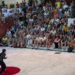 La plaza de Luis de Lucena reúne a medio millar de espectadores y afianza a Guadalajara en el circuito de la danza contemporánea