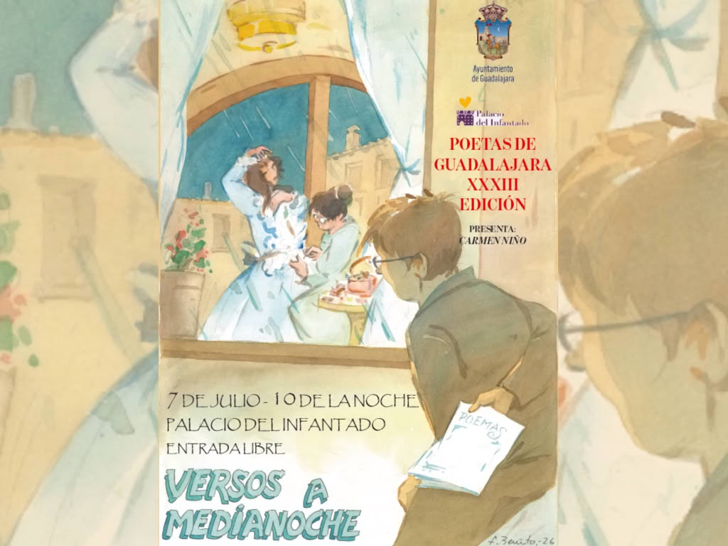 "Versos a Medianoche" celebra este martes su XXXIII edición en el Palacio del Infantado 2 "Versos a Medianoche" celebra este martes su XXXIII edición en el Palacio del Infantado