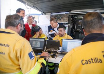 El incendio de La Mierla calcina 3.483 hectáreas y García-Page pide no politizar las causas del fuego