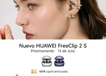 Adelántate al lanzamiento de Huawei FreeClip 2 S: suscríbete y consigue un cupón de 40€