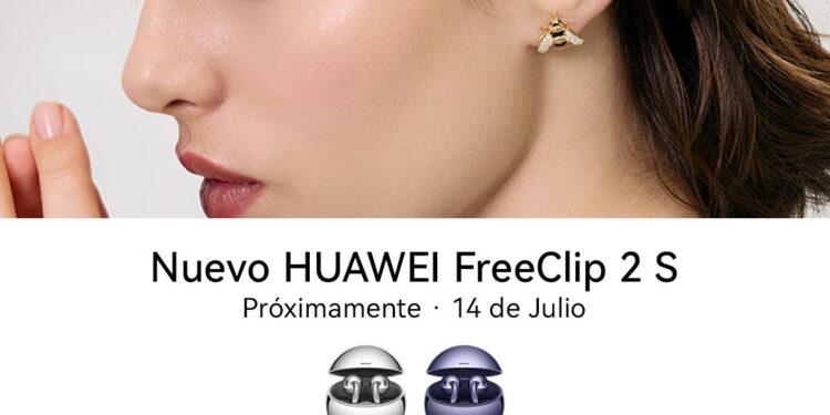Adelántate al lanzamiento de Huawei FreeClip 2 S suscríbete y consigue un cupón de 40€