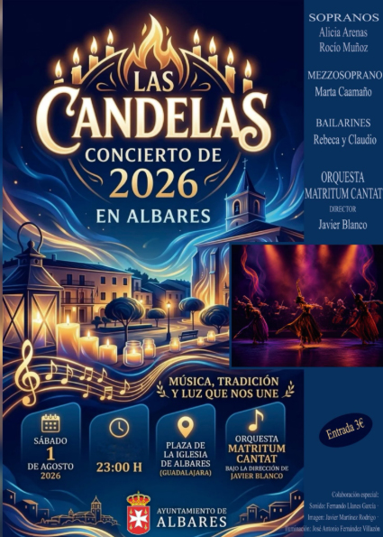 Albares celebrará el tradicional Concierto de las Candelas con un recorrido por tres siglos de música 1 Albares celebrará el tradicional Concierto de las Candelas con un recorrido por tres siglos de música