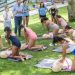 Bañistas de la piscina de San Roque aprenden técnicas vitales de reanimación