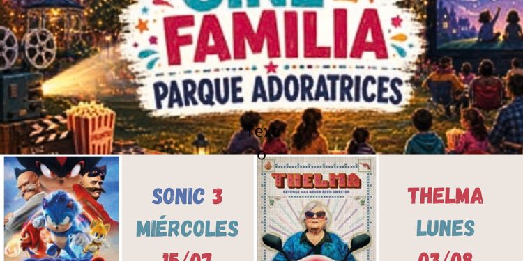 Cambio de fecha en el cine de verano de Adoratrices por la semifinal de España 1 Cambio de fecha en el cine de verano de Adoratrices por la semifinal de España