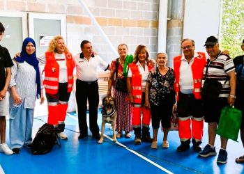 Cruz Roja cobija a 322 vecinos evacuados en los albergues de Humanes y Molina