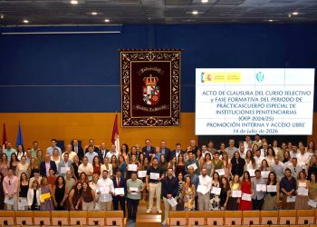 Cuenca despide a cerca de 200 nuevos efectivos del Cuerpo Especial de Instituciones Penitenciarias tras finalizar su formación