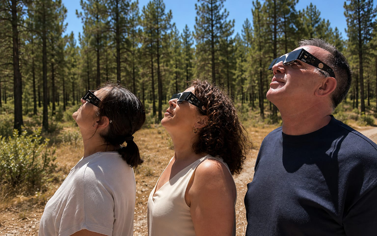 Cuenca y Guadalajara en la franja del eclipse total: los oftalmólogos explican cómo verlo sin sufrir daños irreversibles 1 Cuenca y Guadalajara en la franja del eclipse total los oftalmólogos explican cómo verlo sin sufrir daños irreversibles