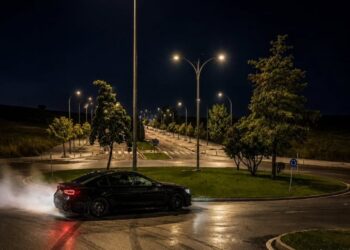 Denunciados varios conductores en Cuenca por derrapes y exceso de velocidad nocturna