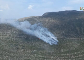 Estabilizado el incendio de El Cardoso de la Sierra gracias a la coordinación operativa entre Castilla-La Mancha y Castilla y León