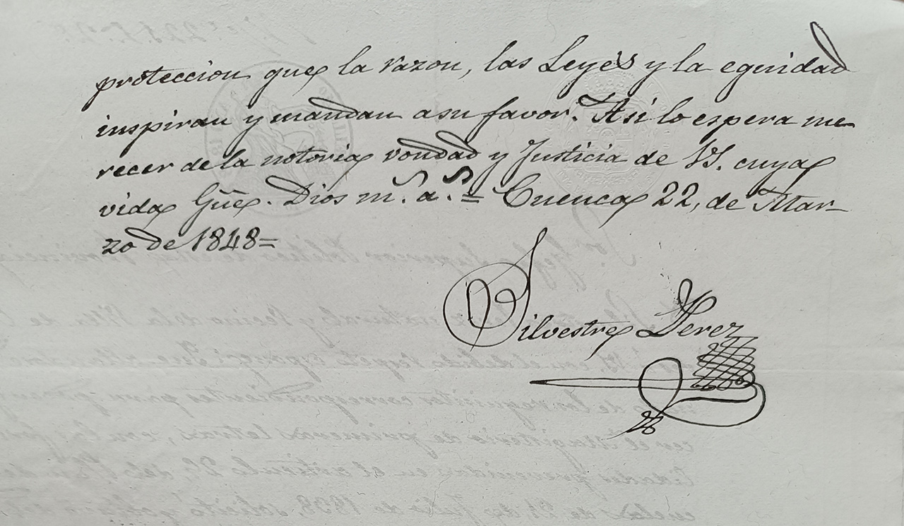 Documento del mes - Archivo Histórico de Cuenca - Año 1848: Escuela privada y escuela pública en Olivares de Júcar (Cuenca) 2 Documento del mes II