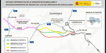 El Ayuntamiento de Cabanillas valora positivamente el avance del proyecto de mejora de la N-320, pero defenderá que incluya medidas eficaces contra el ruido