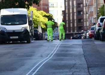 El Ayuntamiento de Tarancón destina más de 15.000 euros al repintado de la señalización horizontal