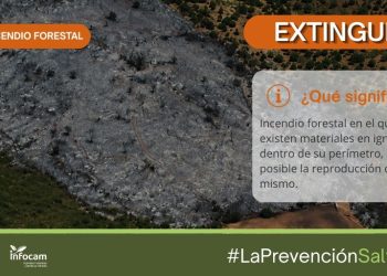 El Infocam da por extinguido el incendio forestal de Selas en Guadalajara tras la intervención de casi 400 efectivos