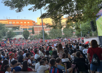 El Parque de Santa Ana de Cuenca instalará una pantalla gigante para el España-Bélgica del Mundial