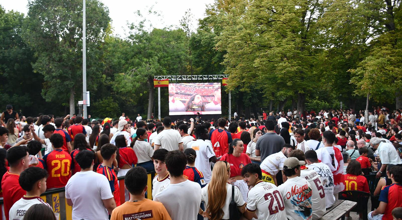 El Parque de Santa Ana de Cuenca tendrá pantalla gigante para vivir la final del Mundial España-Argentina 2 El Parque de Santa Ana de Cuenca tendrá pantalla gigante para vivir la final del Mundial España-Argentina