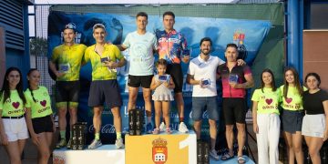 El ajustado final del III Triatlón de Quintanar del Rey corona a Jesús Tornero y Tristana Martínez