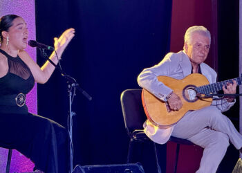 El flamenco de Consuelo Haldón llena el Palacio del Infantado en la apertura de los Veranos Culturales de Guadalajara