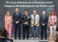 El jefe de la Policía Local de Cuenca, Ángel Barrios, asciende oficialmente a la categoría de subinspector