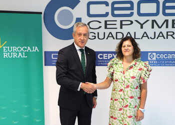 Eurocaja Rural y CEOE-CEPYME Guadalajara renuevan su alianza para respaldar a empresarios y autónomos