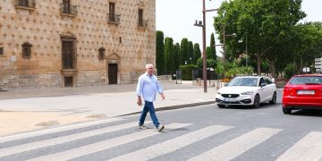 Guadalajara lanza una campaña para frenar los atropellos en los pasos de peatones