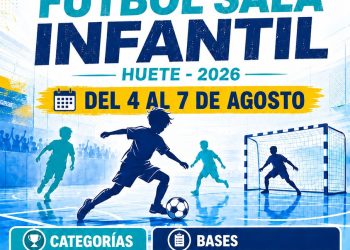 Huete abre las inscripciones para su torneo de verano de fútbol sala infantil y cadete