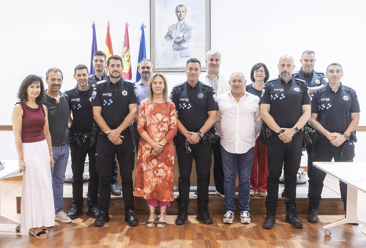 La Policía Local de Guadalajara refuerza su cúpula de mando con dos nuevos subinspectores 2 La Policía Local de Guadalajara refuerza su cúpula de mando con dos nuevos subinspectores