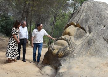 La Ruta de las Caras de Buendía ordena sus accesos con un nuevo aparcamiento
