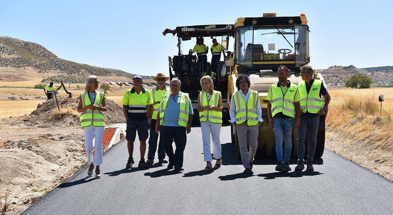La mejora de la carretera de Leganiel hacia Madrid encara su recta final 1 La mejora de la carretera de Leganiel hacia Madrid encara su recta final