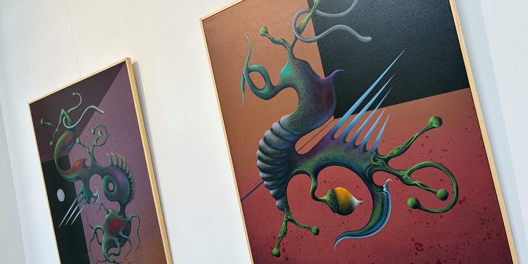 La naturaleza surrealista del guadalajareño Pedro J. Sanz aterriza en la Sala Iberia de Cuenca