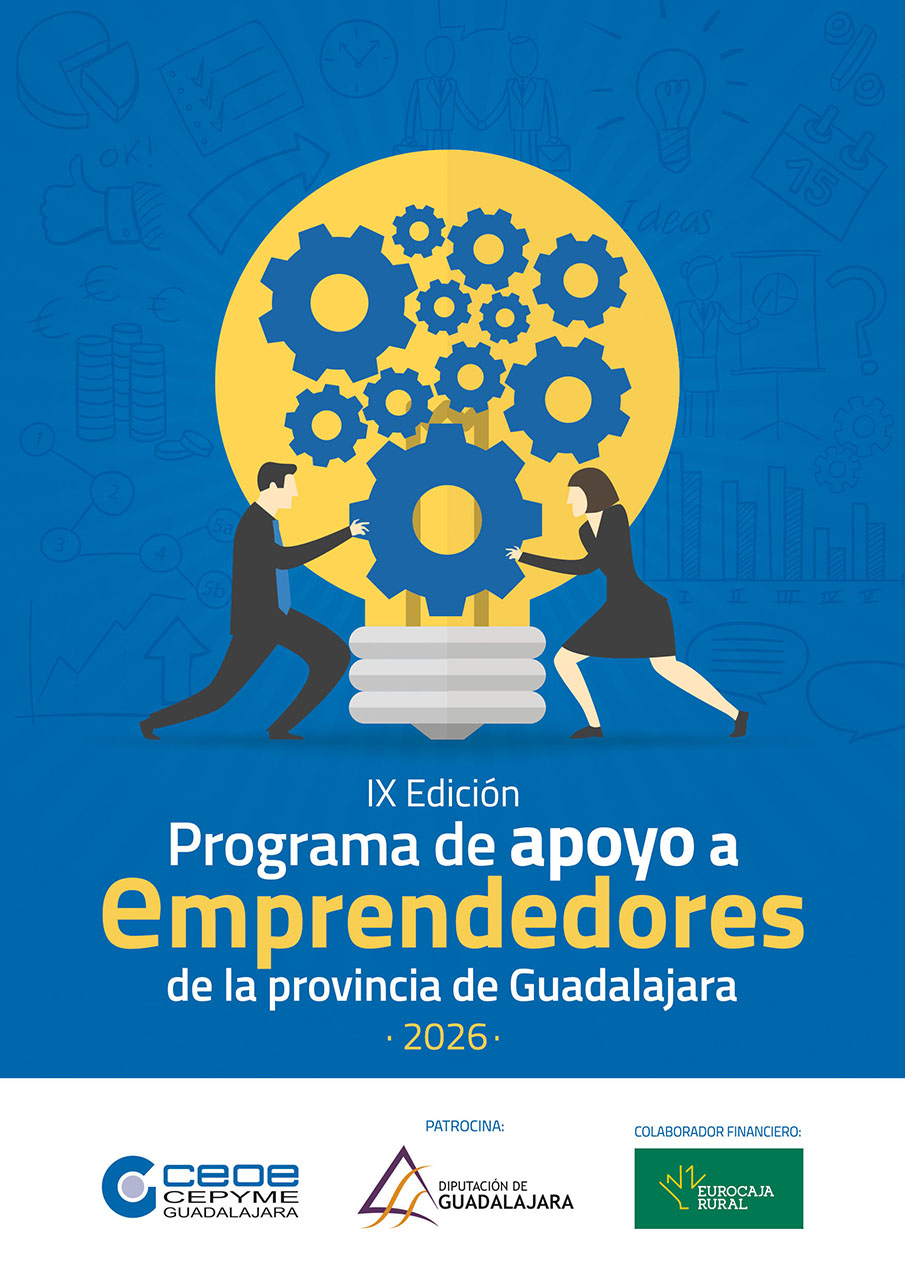 La novena edición del Programa de Emprendedores de Guadalajara recibe 35 candidaturas para impulsar el empleo provincial 2 La novena edición del Programa de Emprendedores de Guadalajara recibe 35 candidaturas para impulsar el empleo provincial