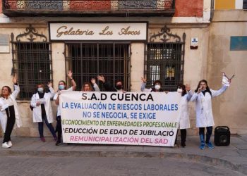 Las trabajadoras de Ayuda a Domicilio en Cuenca respaldan a CCOO para negociar su nuevo convenio