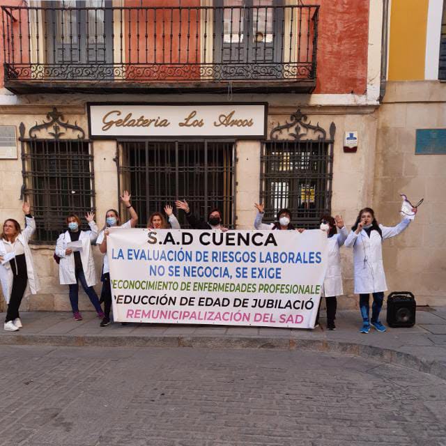 Las trabajadoras de Ayuda a Domicilio en Cuenca respaldan a CCOO para negociar su nuevo convenio 1 Las trabajadoras de Ayuda a Domicilio en Cuenca respaldan a CCOO para negociar su nuevo convenio